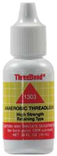 Serrure à filetage haute résistance ThreeBond 10 ml 1303AT000 TB-1303 59-9113 - Photo 3/6