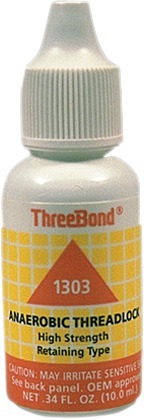 Serrure à filetage haute résistance ThreeBond 10 ml 1303AT000 TB-1303 59-9113 - Photo 2/6